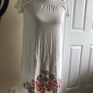 Off the shoulder dress